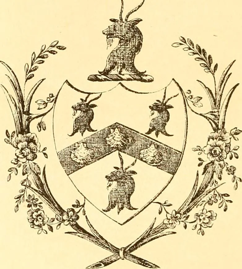 An illustration from Visitation of England and Wales, 1896, leaf 77