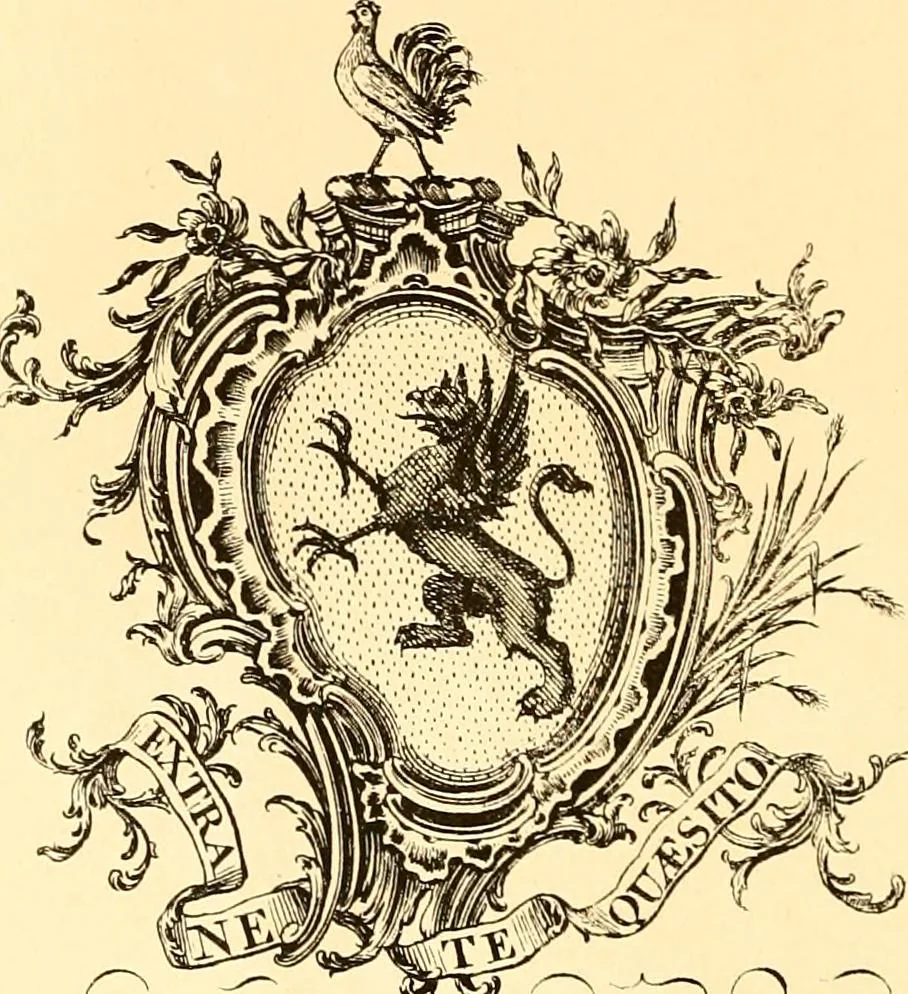 An illustration from Visitation of England and Wales, 1896, leaf 79