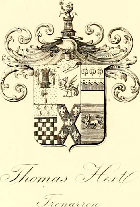 An illustration from Visitation of England and Wales, 1896, leaf 81