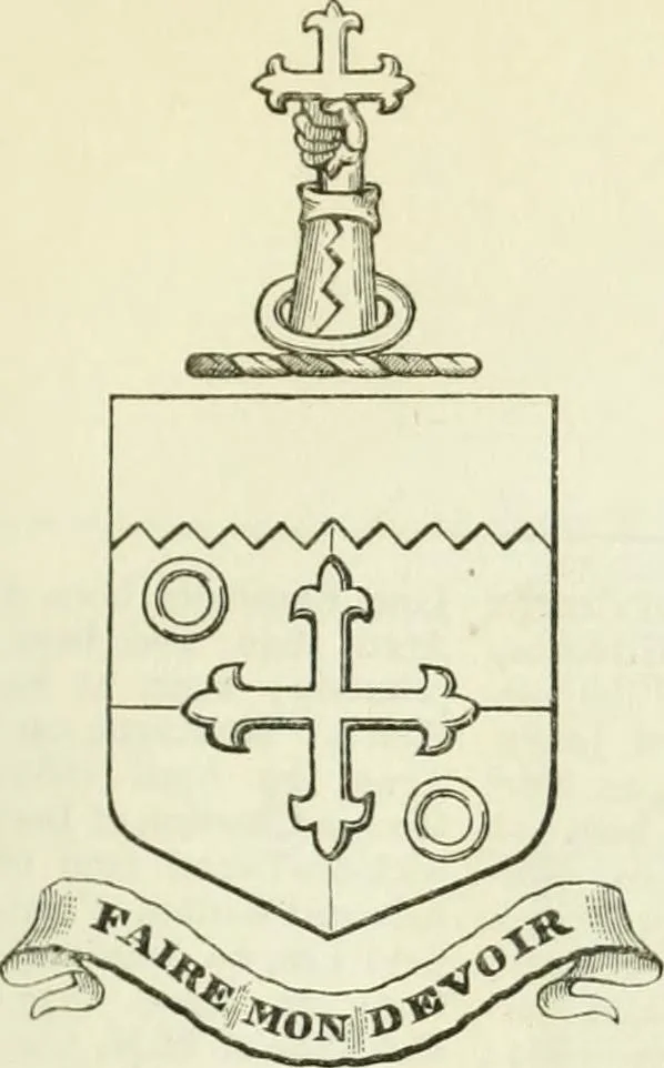 An illustration from Visitation of England and Wales, 1893, leaf 106