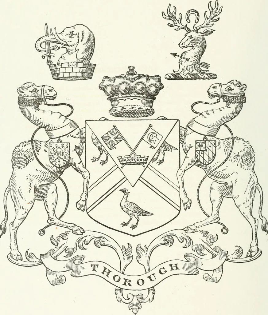 An illustration from Visitation of England and Wales, 1893, leaf 13