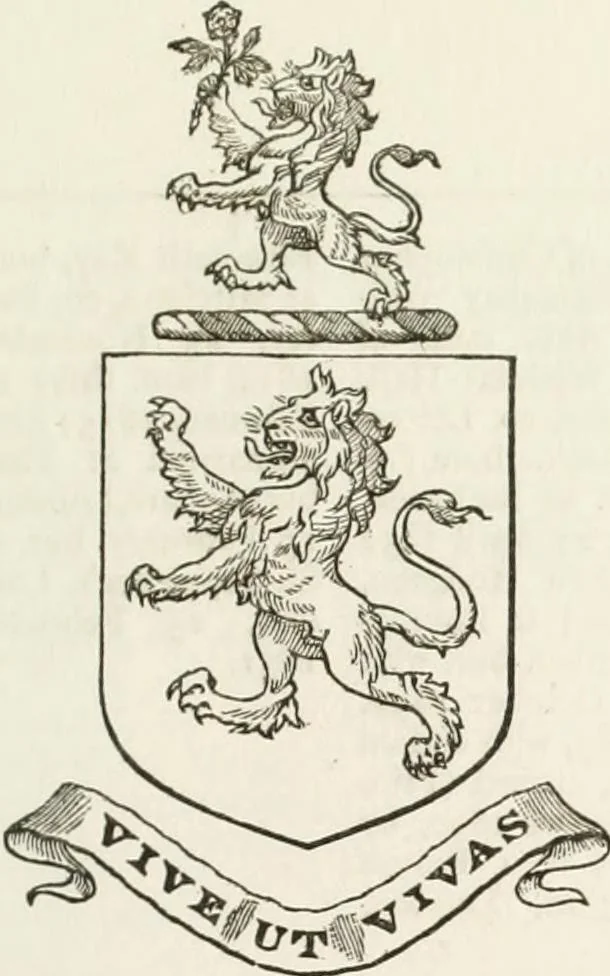 An illustration from Visitation of England and Wales, 1893, leaf 138