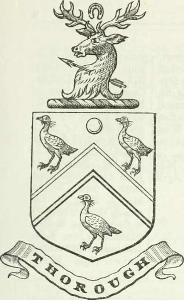 An illustration from Visitation of England and Wales, 1893, leaf 16
