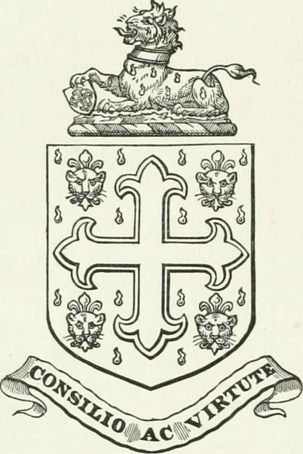 An illustration from Visitation of England and Wales, 1893, leaf 205