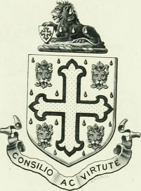 An illustration from Visitation of England and Wales, 1893, leaf 212