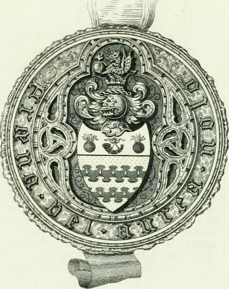 An illustration from Visitation of England and Wales, 1893, leaf 222