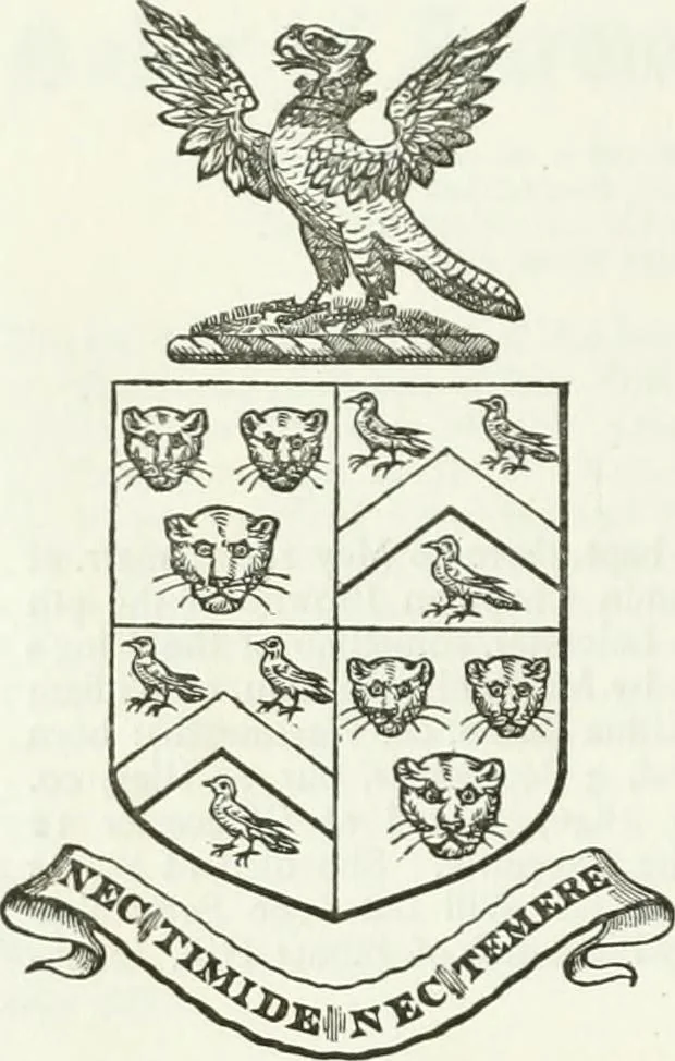 An illustration from Visitation of England and Wales, 1893, leaf 229
