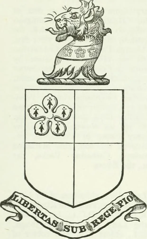 An illustration from Visitation of England and Wales, 1893, leaf 238