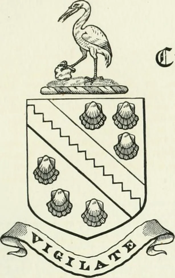 An illustration from Visitation of England and Wales, 1893, leaf 56