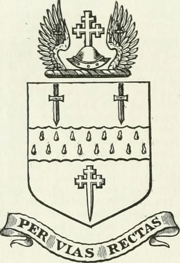 An illustration from Visitation of England and Wales, 1893, leaf 61