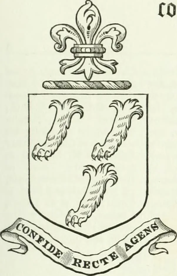 An illustration from Visitation of England and Wales, 1893, leaf 86