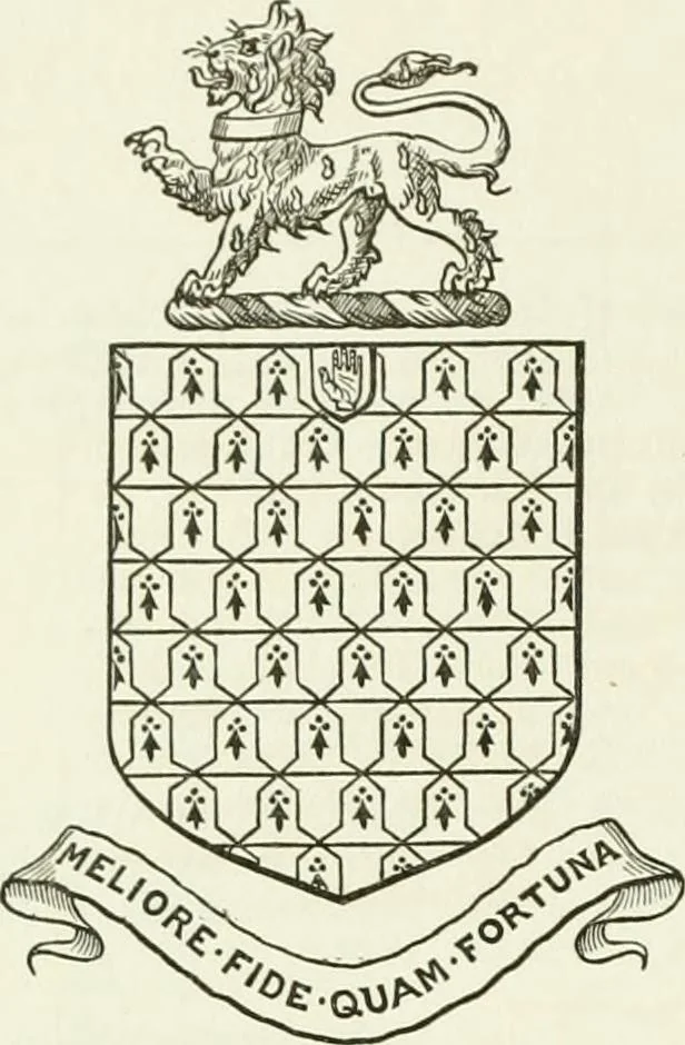 An illustration from Visitation of England and Wales, 1893, leaf 141