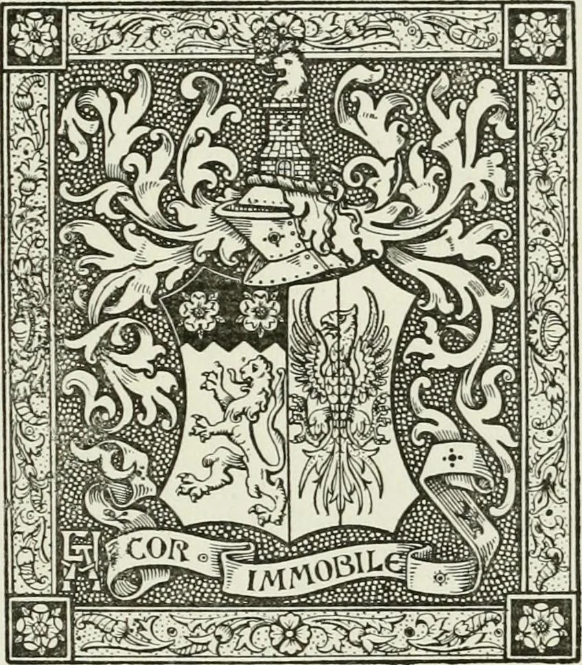 An illustration from Visitation of England and Wales, 1893, leaf 150