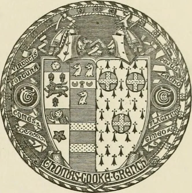 An illustration from Visitation of England and Wales, 1893, leaf 16
