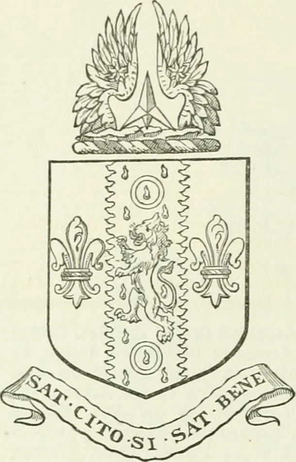 An illustration from Visitation of England and Wales, 1893, leaf 167