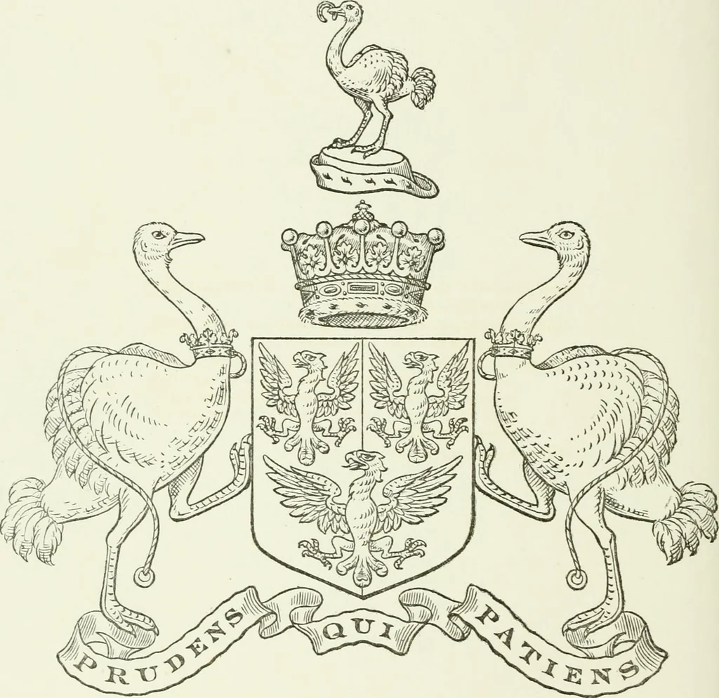 An illustration from Visitation of England and Wales, 1893, leaf 177