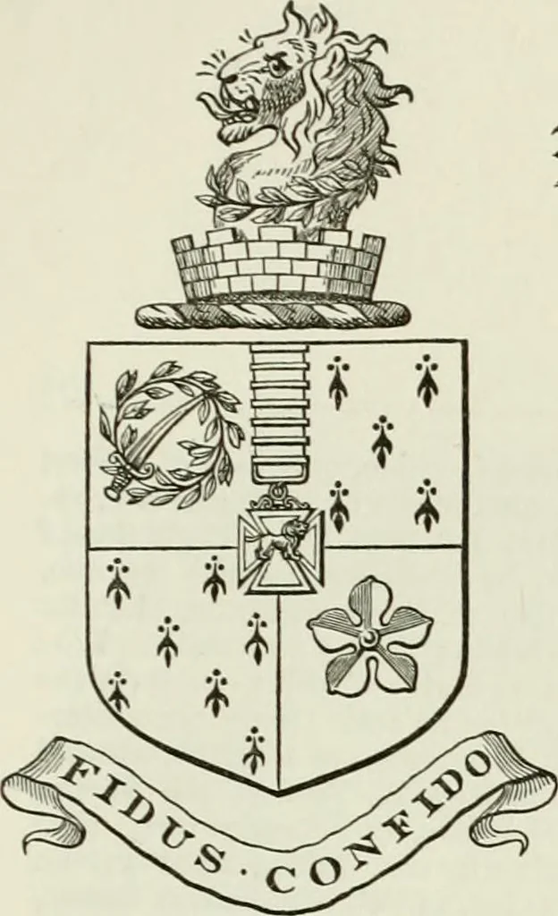 An illustration from Visitation of England and Wales, 1893, leaf 194