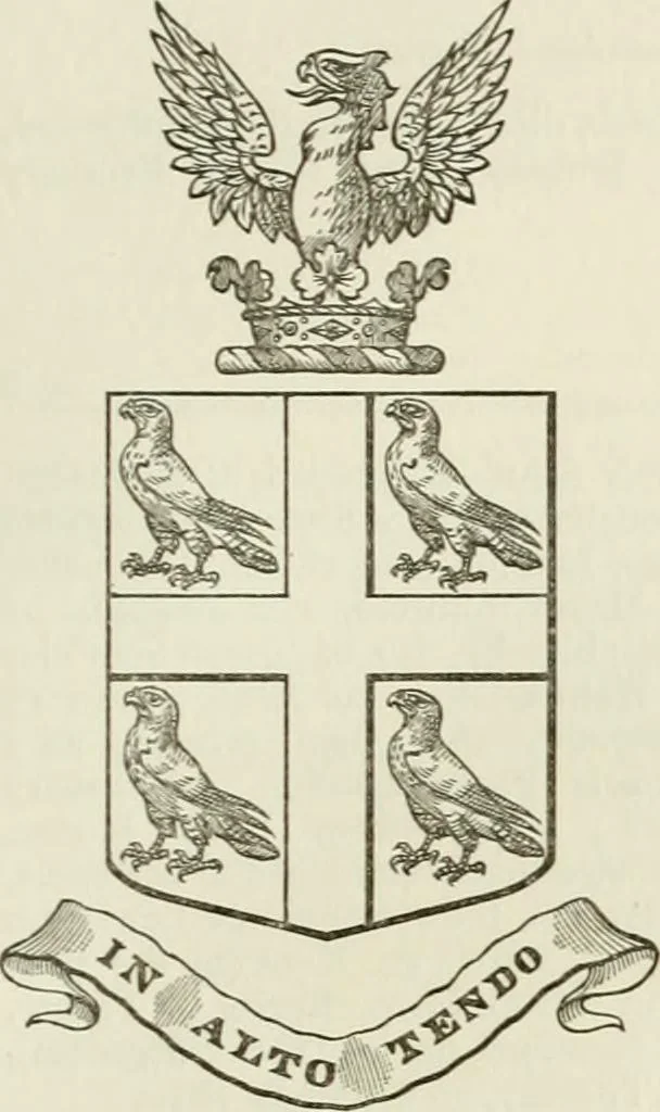 An illustration from Visitation of England and Wales, 1893, leaf 20