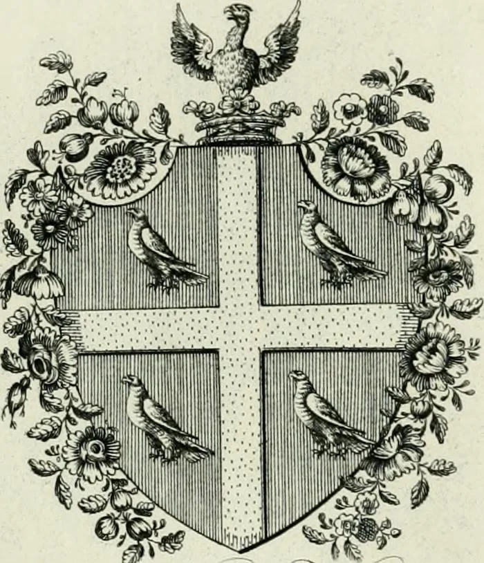 An illustration from Visitation of England and Wales, 1893, leaf 24