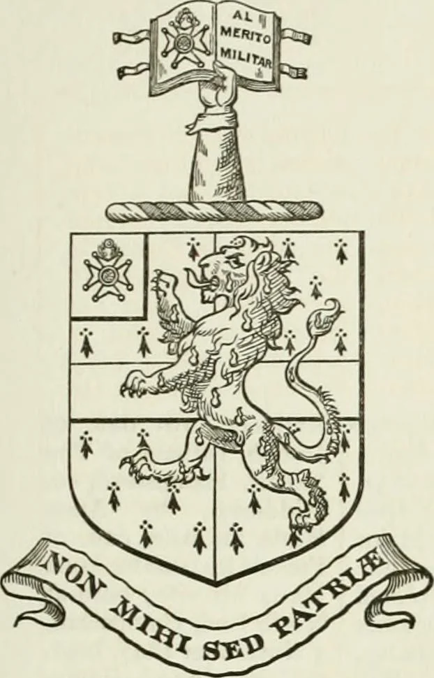 An illustration from Visitation of England and Wales, 1893, leaf 66