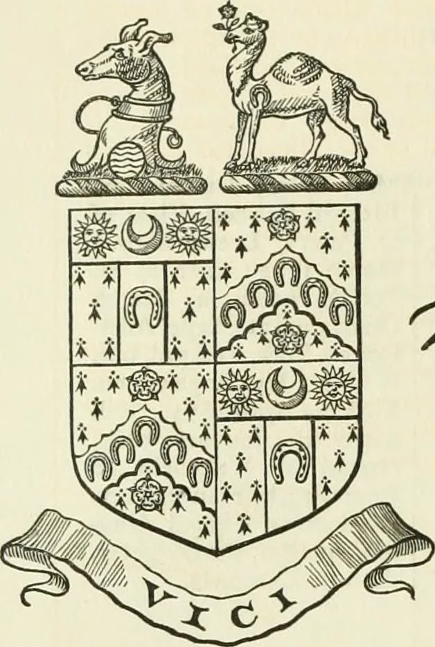 An illustration from Visitation of England and Wales, 1893, leaf 71
