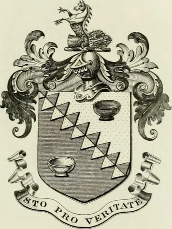 An illustration from Visitation of England and Wales, 1893, leaf 96
