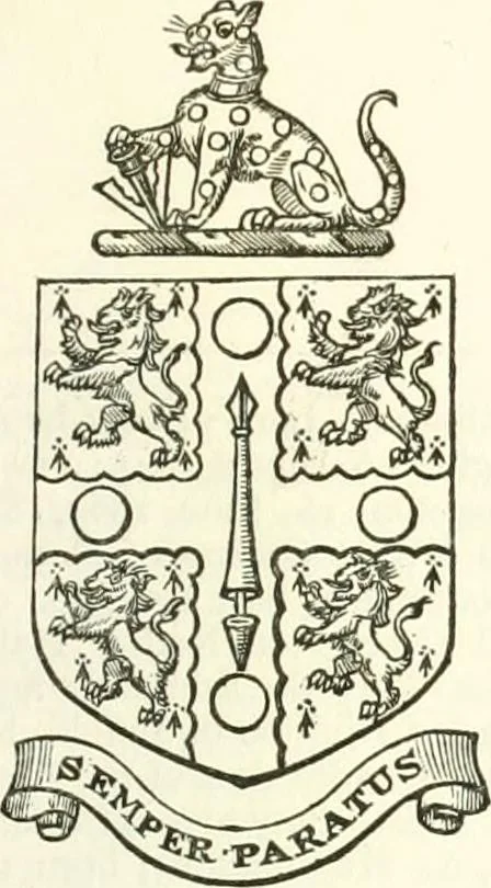 An illustration from Visitation of England and Wales, 1893, leaf 16