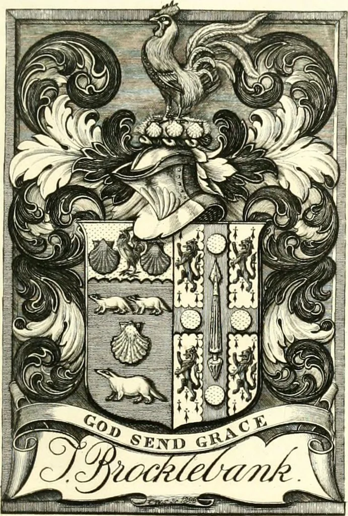 An illustration from Visitation of England and Wales, 1893, leaf 180