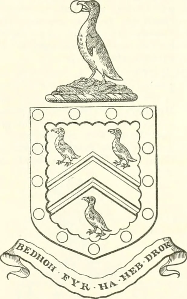 An illustration from Visitation of England and Wales, 1893, leaf 242