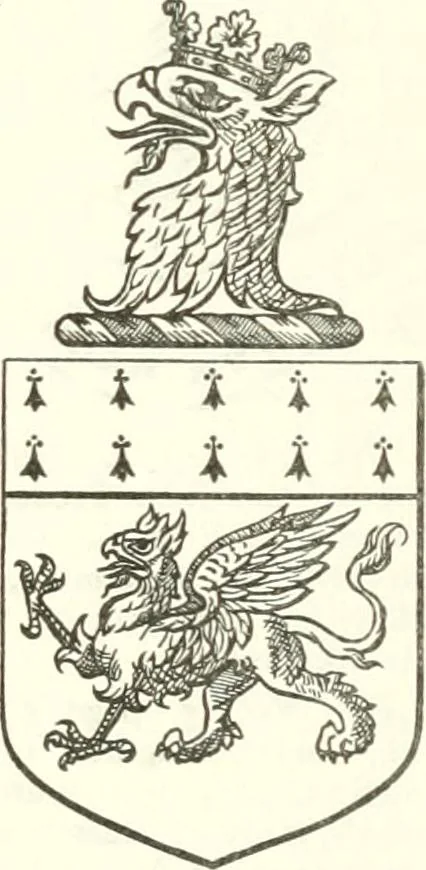An illustration from Visitation of England and Wales, 1893, leaf 243