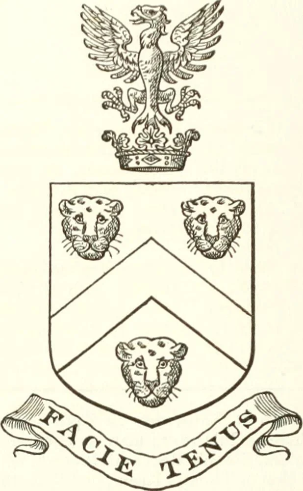 An illustration from Visitation of England and Wales, 1893, leaf 27
