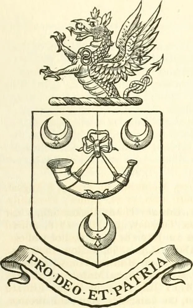 An illustration from Visitation of England and Wales, 1893, leaf 50