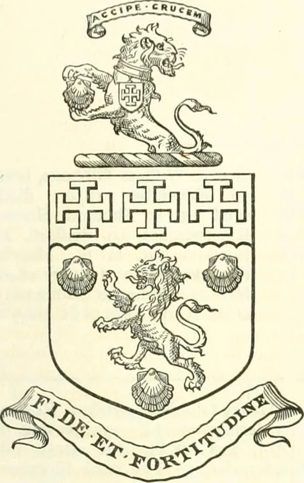 An illustration from Visitation of England and Wales, 1893, leaf 62