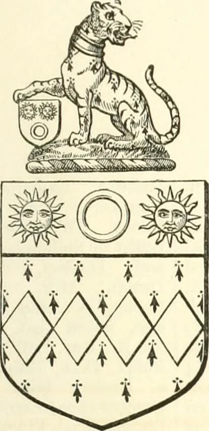 An illustration from Visitation of England and Wales, 1893, leaf 74