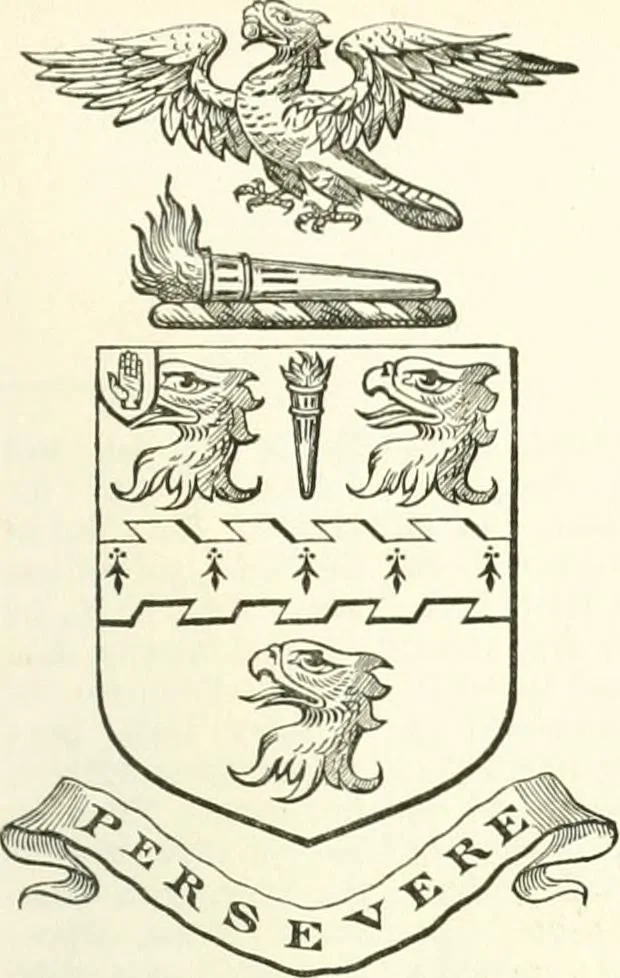 An illustration from Visitation of England and Wales, 1893, leaf 90