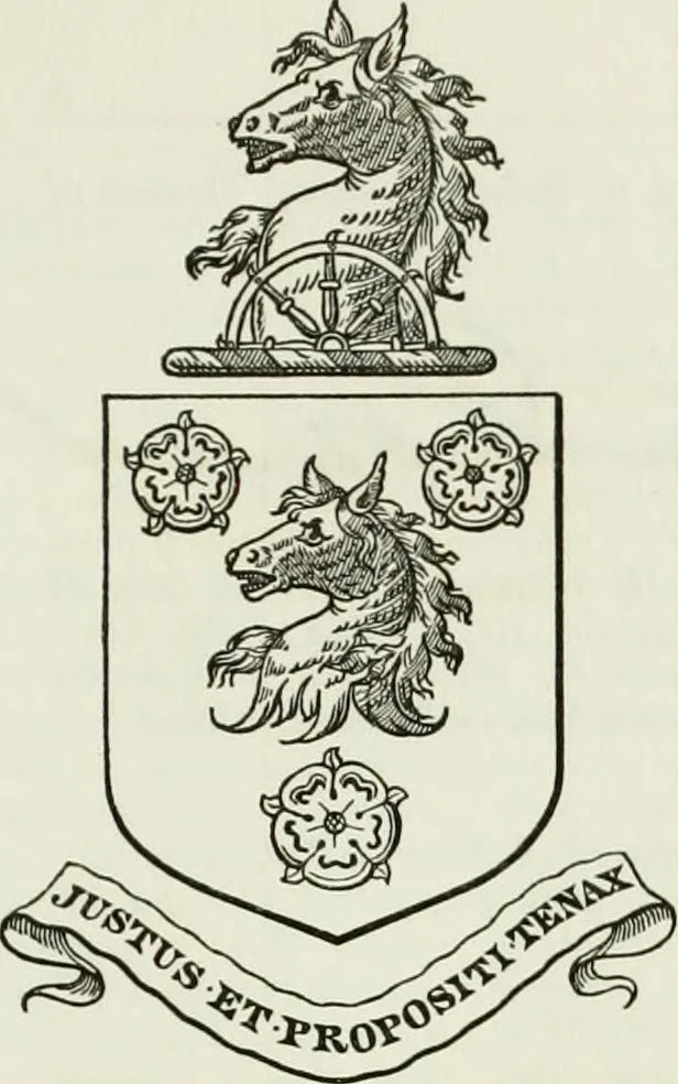 An illustration from Visitation of England and Wales, 1893, leaf 140