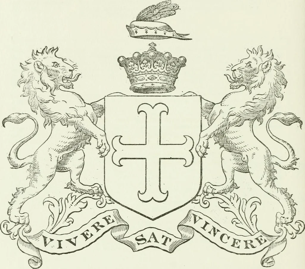 An illustration from Visitation of England and Wales, 1893, leaf 181