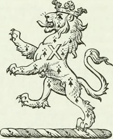 An illustration from Visitation of England and Wales, 1893, leaf 225