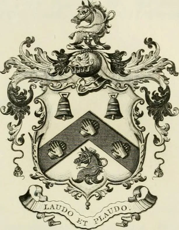 An illustration from Visitation of England and Wales, 1893, leaf 28