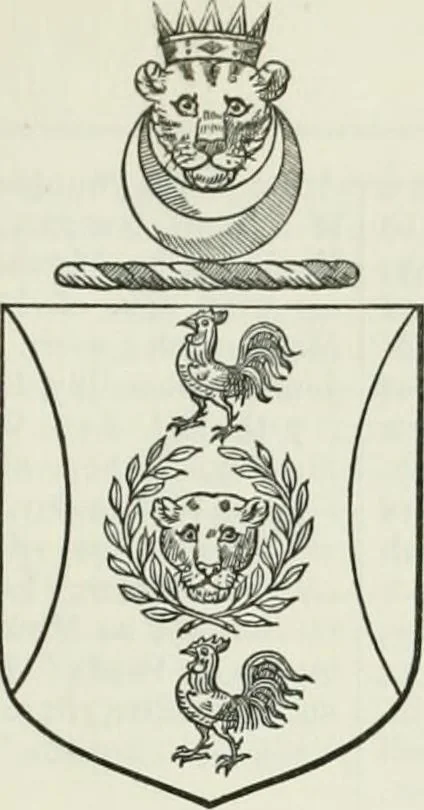 An illustration from Visitation of England and Wales, 1893, leaf 52
