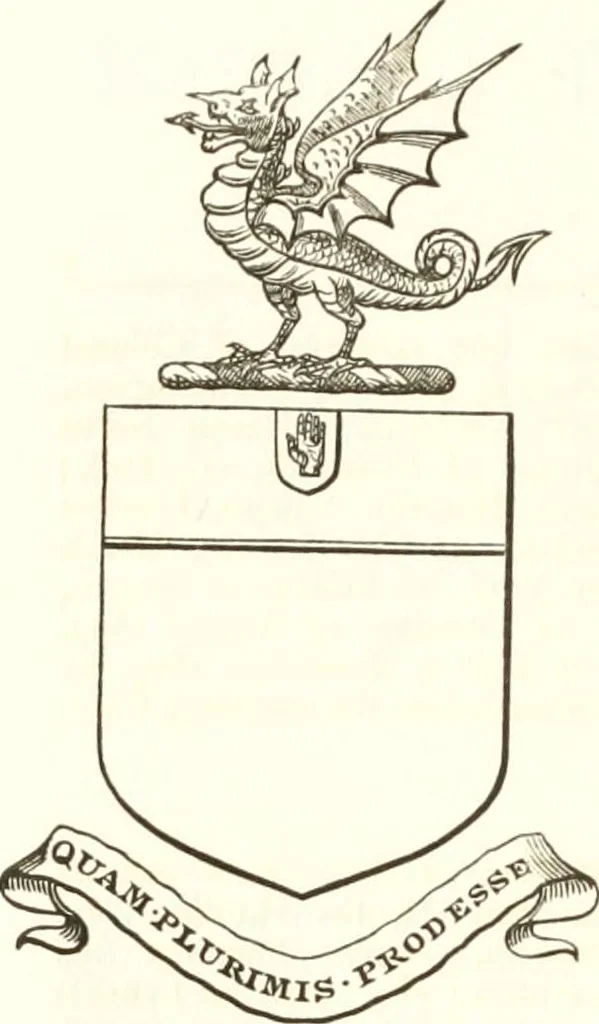 An illustration from Visitation of England and Wales, 1893, leaf 147