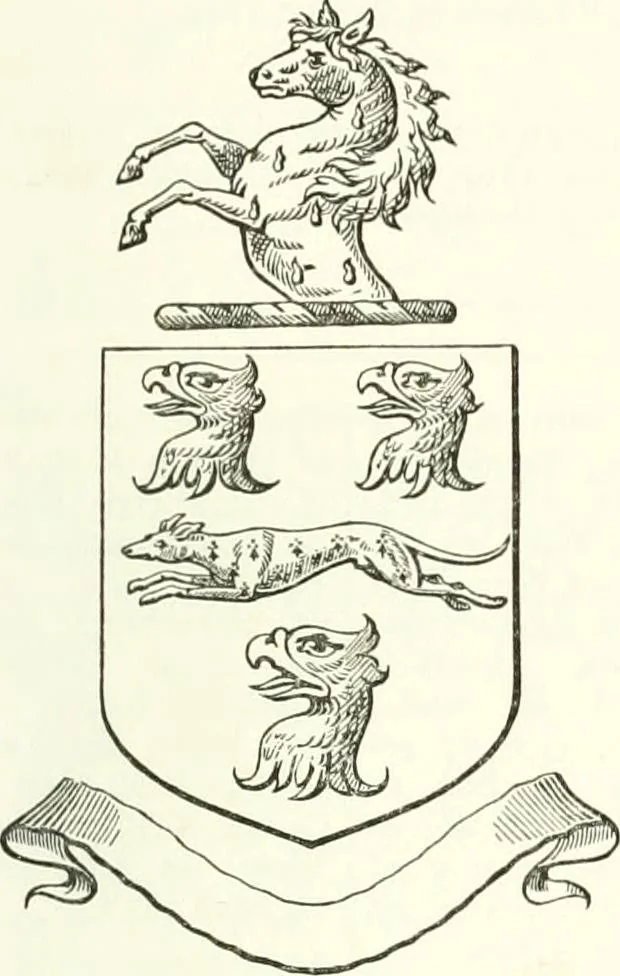 An illustration from Visitation of England and Wales, 1893, leaf 168