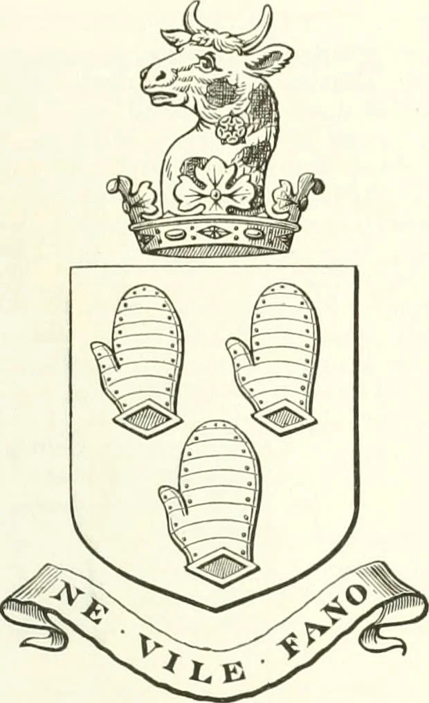 An illustration from Visitation of England and Wales, 1893, leaf 100