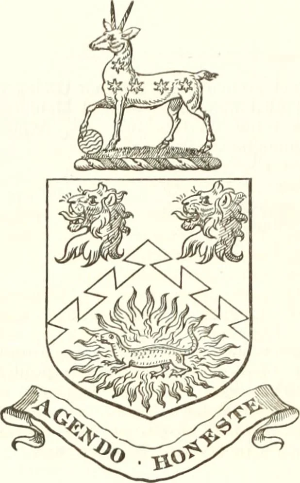 An illustration from Visitation of England and Wales, 1893, leaf 121