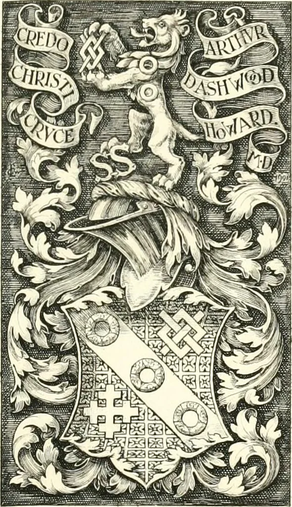 An illustration from Visitation of England and Wales, 1893, leaf 152