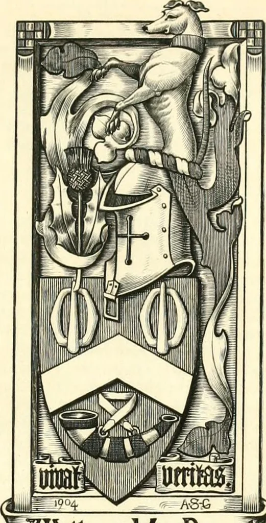 An illustration from Visitation of England and Wales, 1893, leaf 192