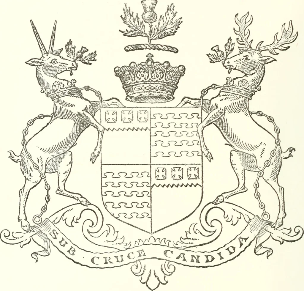 An illustration from Visitation of England and Wales, 1893, leaf 23