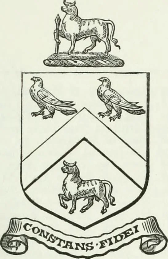 An illustration from Visitation of England and Wales, 1893, leaf 104