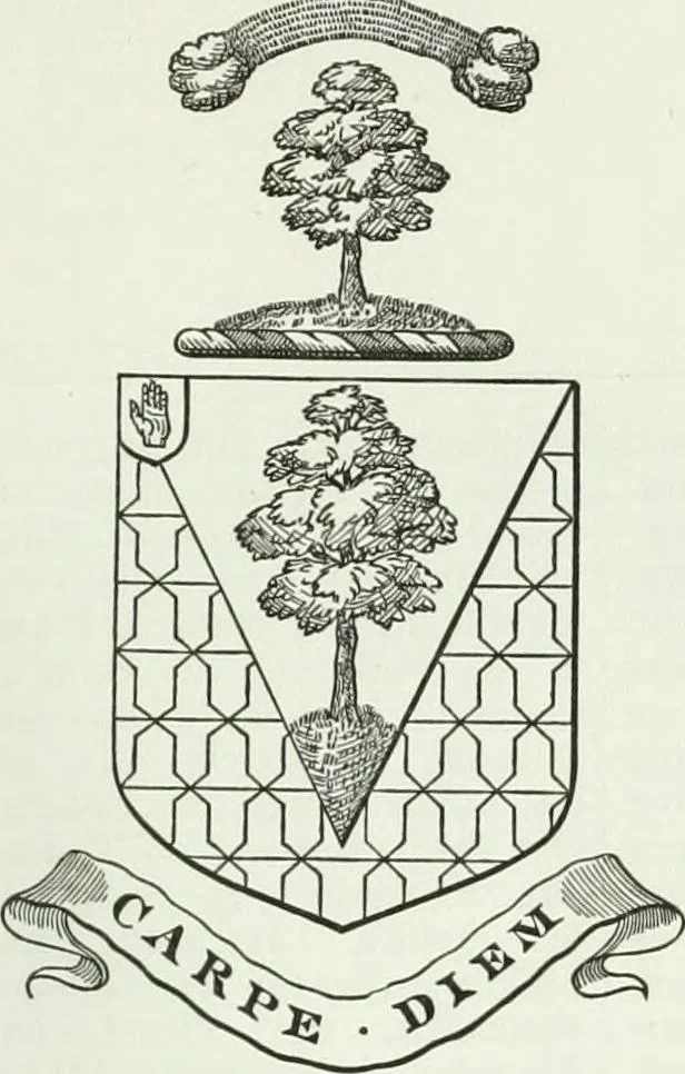 An illustration from Visitation of England and Wales, 1893, leaf 140