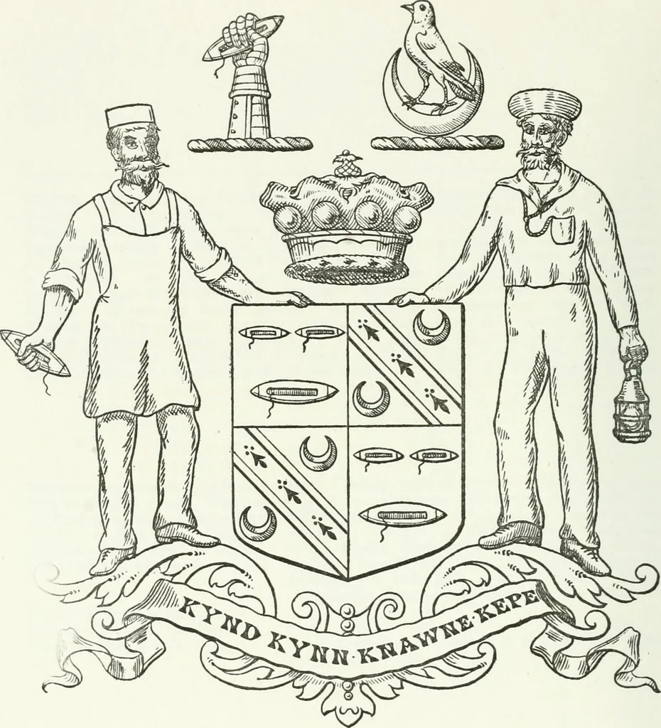An illustration from Visitation of England and Wales, 1893, leaf 183